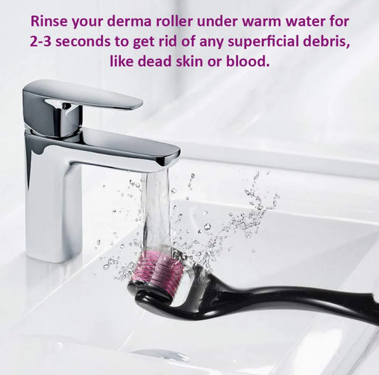Derma Roller Titanium needles 0.5 Mm Hair & Skin System - Titanium needles - Best quality