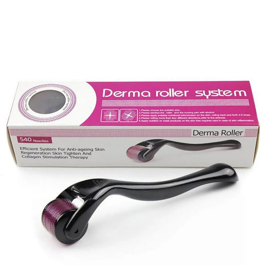Derma Roller Titanium needles 0.5 Mm Hair & Skin System - Titanium needles - Best quality